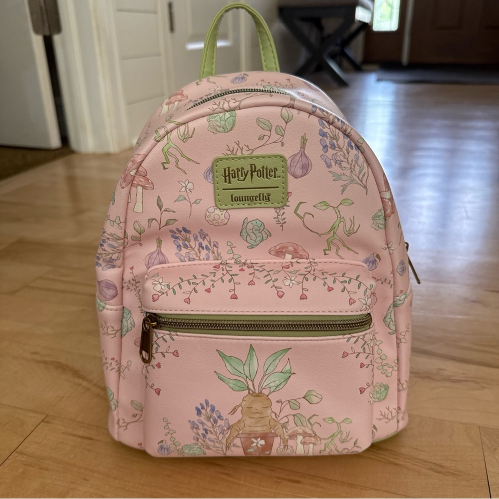 Loungefly Harry Potter Herbology Mini Backpack. Rare! Like new condition